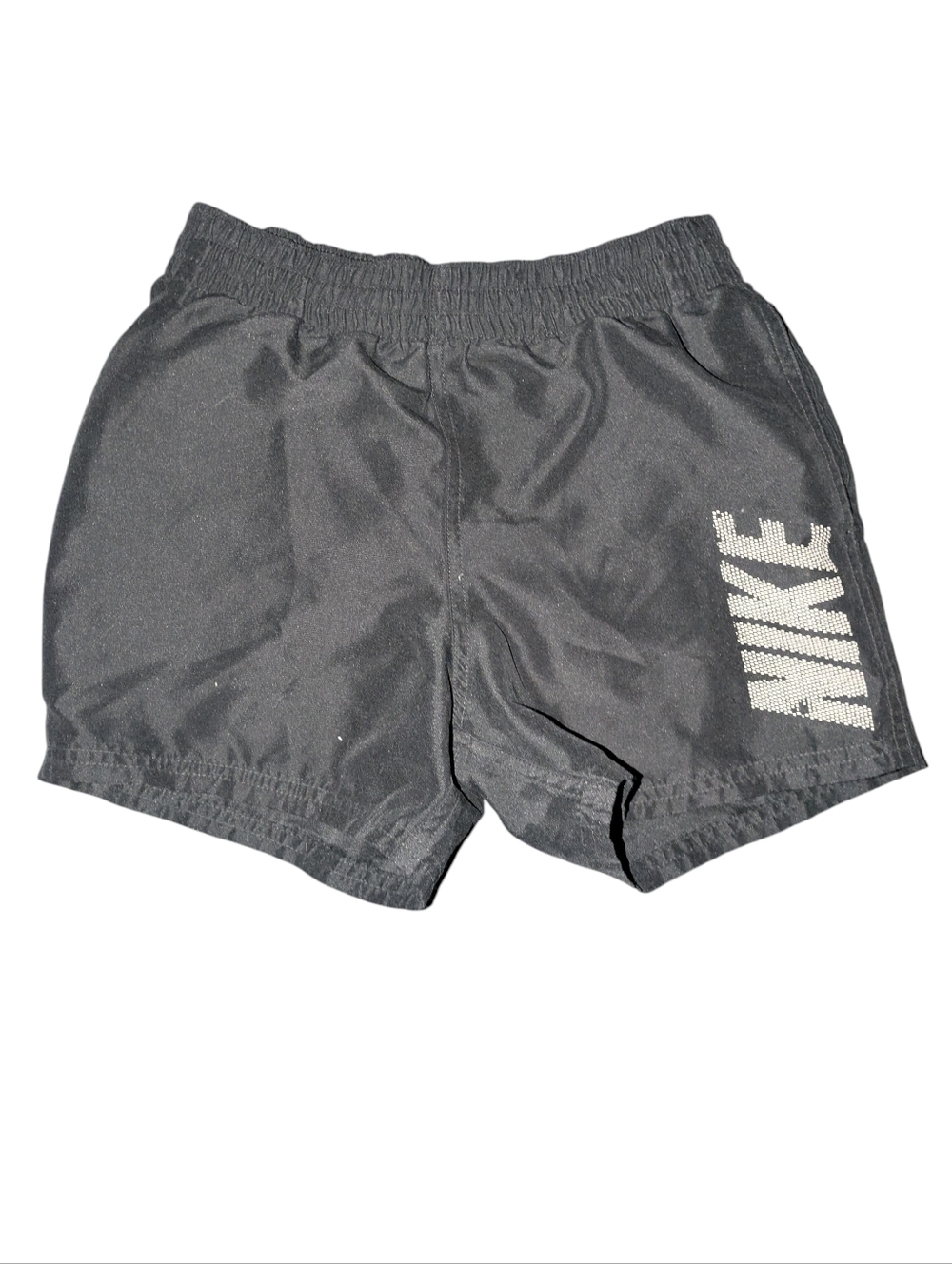 🌞4/20$ Nike Black Kids Athletic SwimShorts with Side Logo